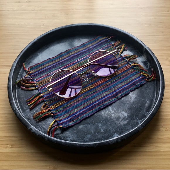 🟣 2/$10 Lot of 3 Sunglasses - Green, Blue, Purple - Picture 3 of 15